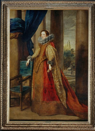 Portrait presume de la Marquise Jeronima Spinola-Doria … - Anthony van Dyck