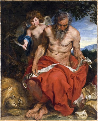 Saint Jérôme - Anthony van Dyck