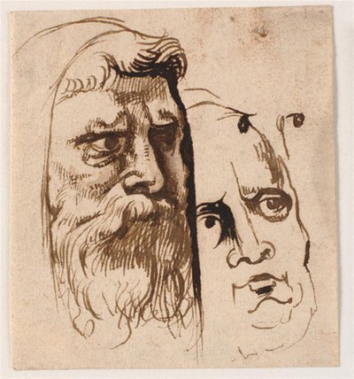 Deux têtes d