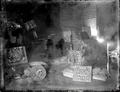Fabricants de carreaux dans leur atelier, vers 1880-1930 - Antoin Sevruguin