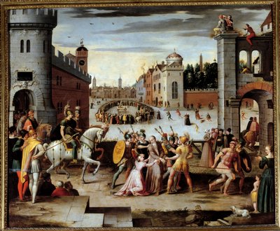 Arrestation et torture de Thomas More - Antoine (follower of) Caron