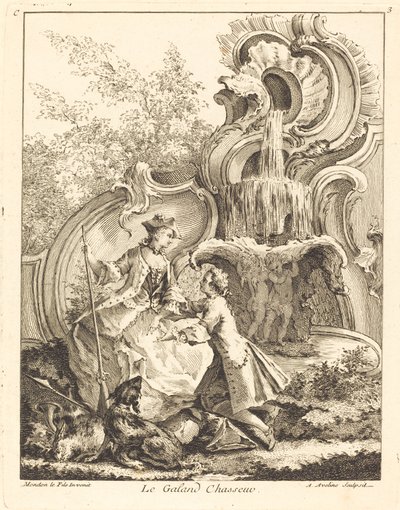 Le Galand Chasseur, 1736 - Antoine Aveline