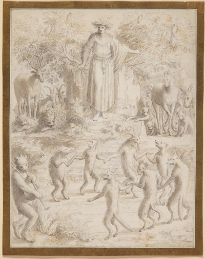 Motif de Philostrate - Antoine Caron