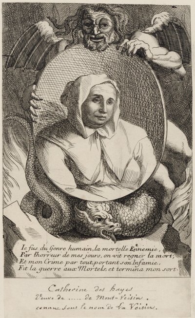 Catherine Deshayes (Monvoisin, dite «La Voisin») 1680 - Antoine Coypel