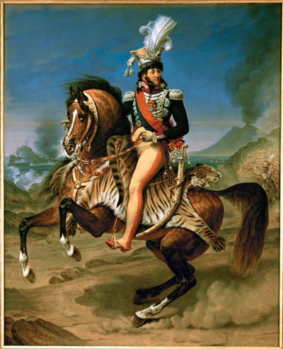 Joachim Murat, roi de Naples, maréchal de France, à cheval ... - Antoine Jean Gros