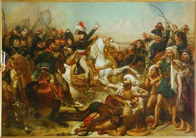 La bataille des pyramides ... - Antoine Jean Gros