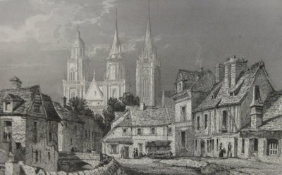 La Normandie Jules Janin illustration 155 - Antoine Leon Morel Fatio