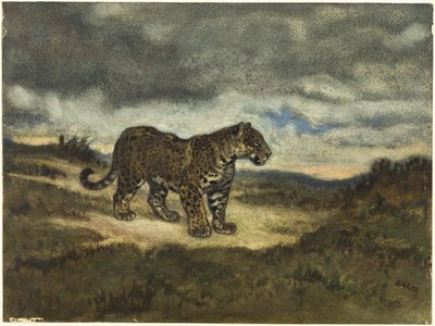 Jaguar debout - Antoine Louis Barye