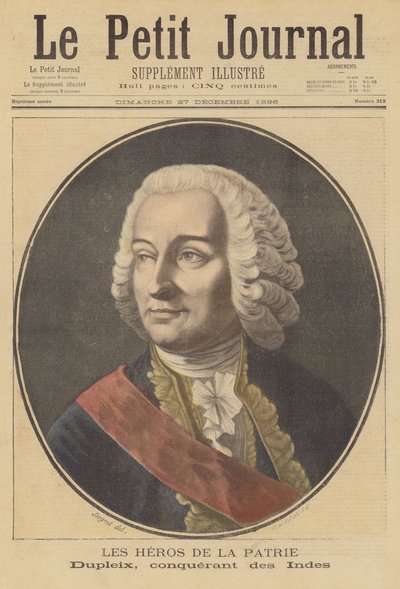 Joseph François Dupleix, gouverneur général de l