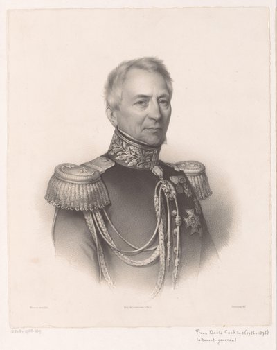 Portrait de Frans David Cochius - Antoine Maurin
