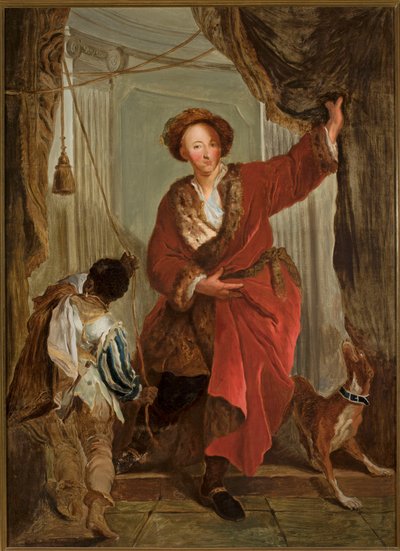 Portrait of Friedrich Ernst von Knyphausen (1678-1731) - Antoine Pesne