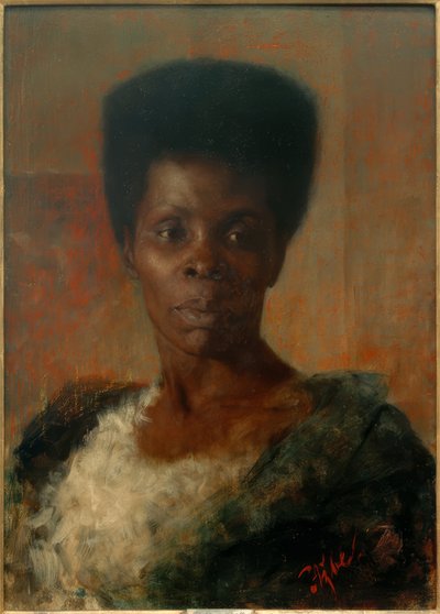 Femme noire - Anton Azbe