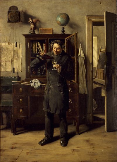 Professeur ivrogne, 1882 - Anton Eduard Müller
