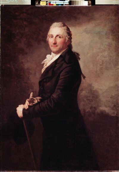 Portrait de George Leopold de Gogul, militaire francais et homme politique - Anton Graff