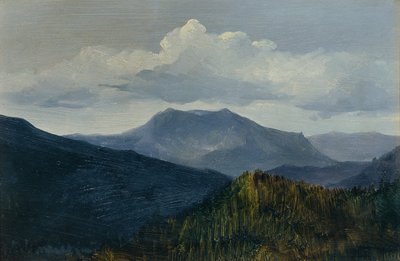 Le Schneeberg près de Gutenstein - Anton Hlavacek