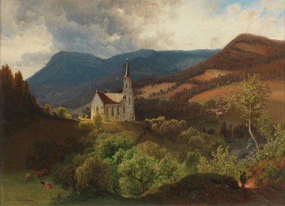 Anton Hlavacek Bergkirche - Anton Hlavacek