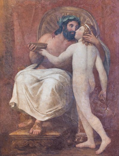Jupiter et Ganymède - Anton Raphael Mengs