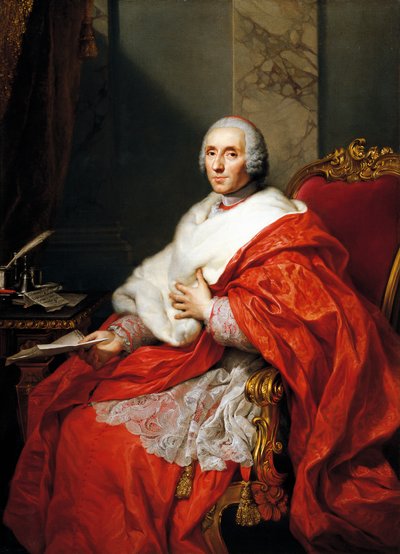 Portrait du cardinal Alberico Archinto, par Anton Raphael Mengs - Anton Raphael Mengs