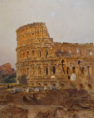 Colisée de Rome - Anton Romako