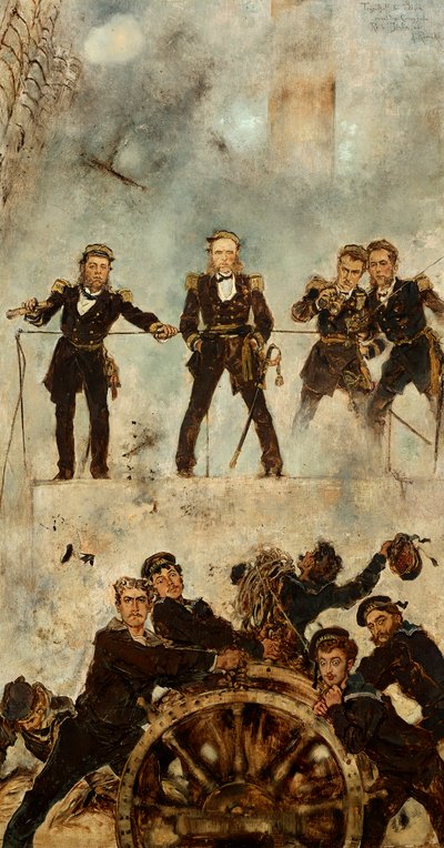 Tegetthoff dans la bataille navale de Lissa I - Anton Romako