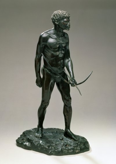 Bushman chassant - Anton van Wouw