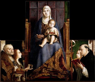 Retable de San Cassiano : Vierge et l
