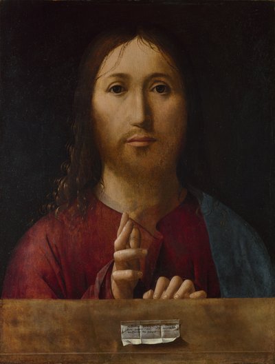 Christ bénissant, 1465 - Antonello da Messina