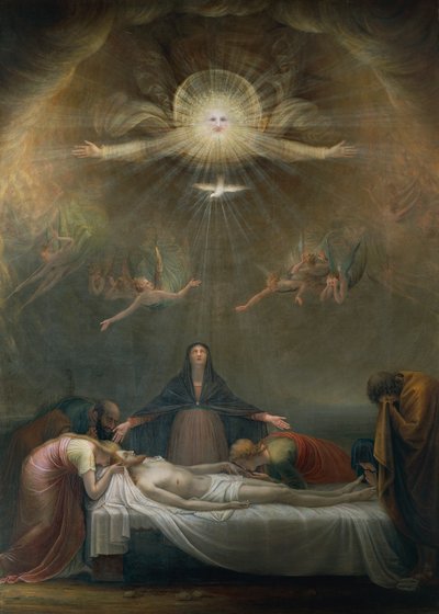 Lamentation sur le Christ mort, par Antonio Canova, détail - Antonio Canova