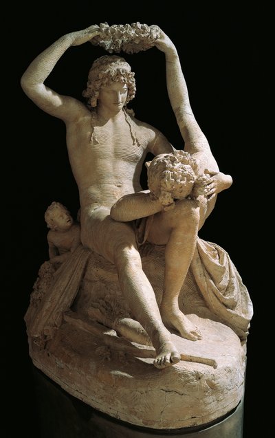 Vénus couronnant Adonis, par Antonio Canova - Antonio Canova