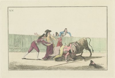 Planche V, de la série Colección de las principales suertes de una corrida de toros - Antonio Carnicero
