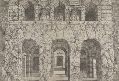 Une grotte, vers 1545 - Antonio Fantuzzi