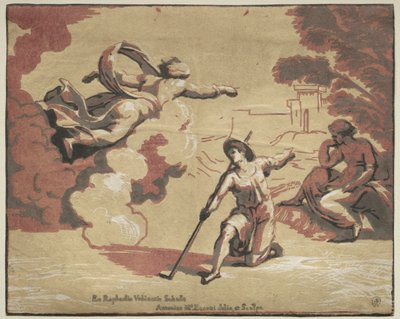 Dieu apparaissant à Isaac - Antonio Maria I Zanetti