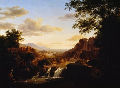 Paysage avec cascade - Antonio Marinoni