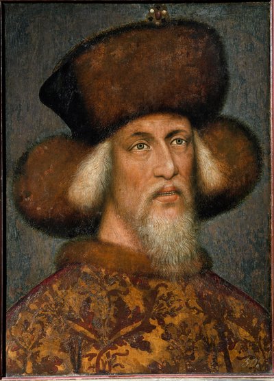 Portrait de Sigismond Ier du Saint-Empire - Antonio Pisanello
