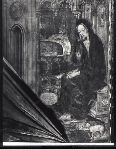 Vierge Marie, détail de l