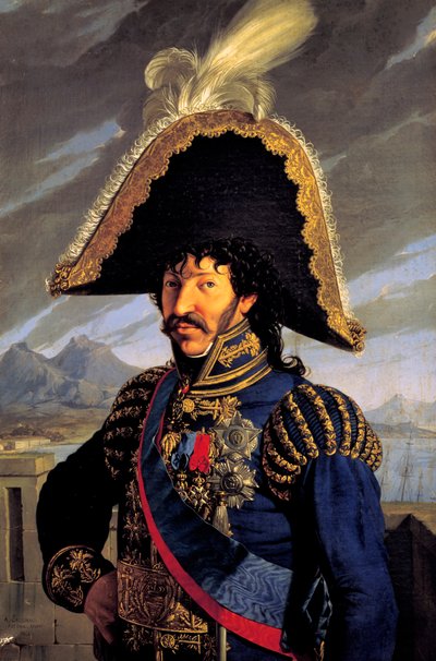 Portrait de Joachim Murat - Antonio Raffaele Callander