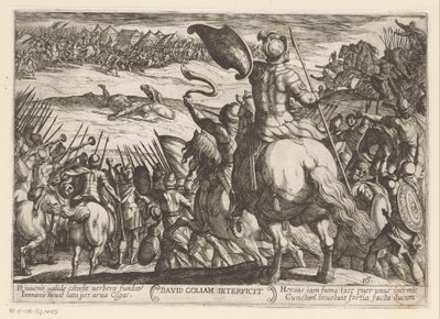 David tue Goliath - Antonio Tempesta