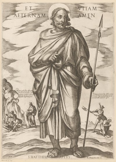 Saint Matthias (Et vitam aeternam amen) (Christ, Marie et les apôtres) - Antonio Tempesta