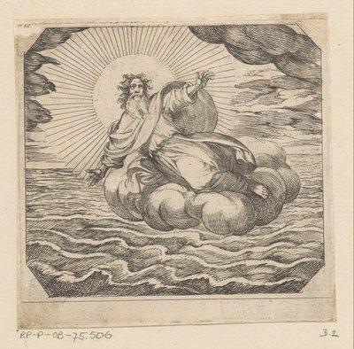 Dieu crée le ciel et la terre - Antonio Tempesta
