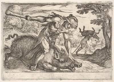 Hercule et le Sanglier d