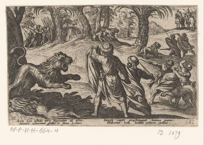 Chasse aux lions - Antonio Tempesta
