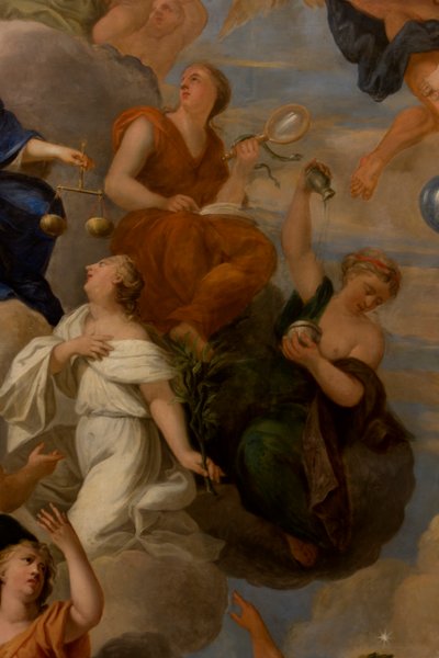 Paix, Prudence et Tempérance (détail) - Antonio Verrio