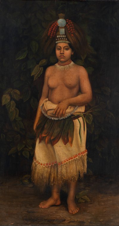 Femme samoane, ca. 1885-1899 - Antonio Zeno Shindler