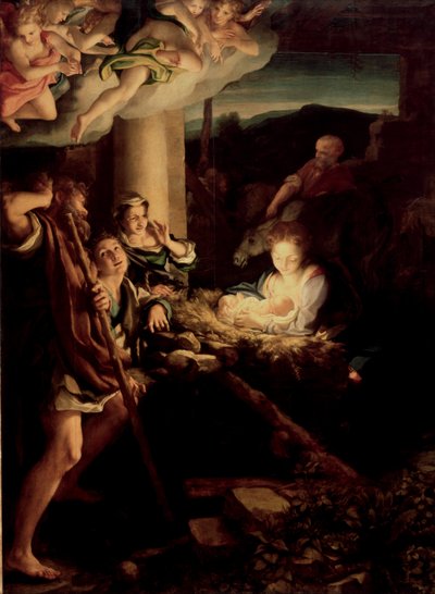 French : La Nativité de la Sainte Nuit - Antonio da Correggio