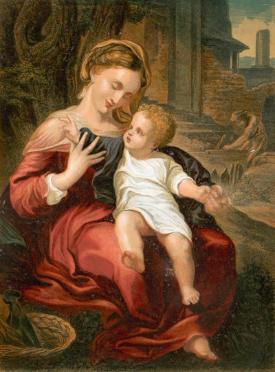 La Sainte Famille - Antonio da Correggio