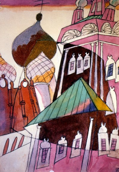 Couvent de Novodievitchi, également connu sous le nom de monastère de Bogoroditse-Smolensky - Aristarkh Vasilievic Lentulov