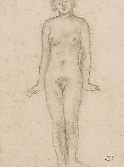 Aristide Maillol Étude pour la Sculpture Centrale des trois Nymphes - Aristide Maillol