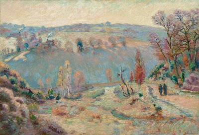 Vallée de la Sédelle à Pont Charraud : Gelée Blanche - Armand Guillaumin