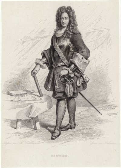 Portrait de James Fitzjames, duc de Berwick - Armand Guilleminot