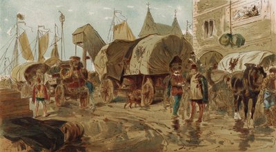 Chariots de la Ligue hanséatique, Pays-Bas espagnols, XVIe siècle - Armand Jean Heins